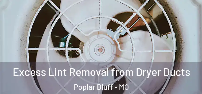 Excess Lint Removal from Dryer Ducts Poplar Bluff - MO